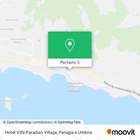 Mappa Hotel Villa Paradiso Village