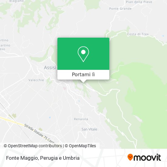 Mappa Fonte Maggio