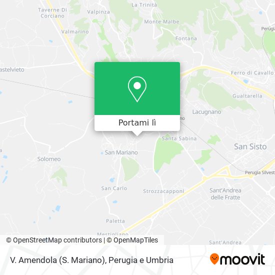 Mappa V. Amendola (S. Mariano)