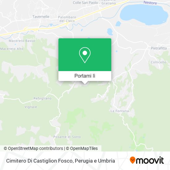 Mappa Cimitero Di Castiglion Fosco