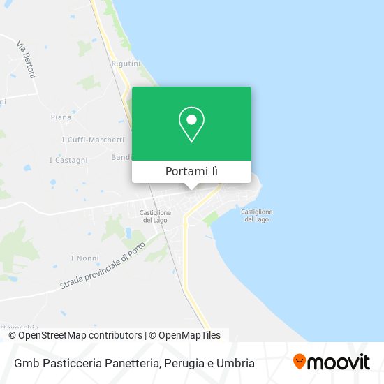 Mappa Gmb Pasticceria Panetteria
