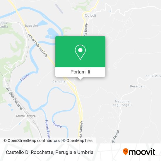 Mappa Castello Di Rocchette