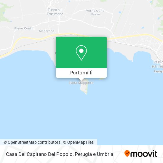 Mappa Casa Del Capitano Del Popolo
