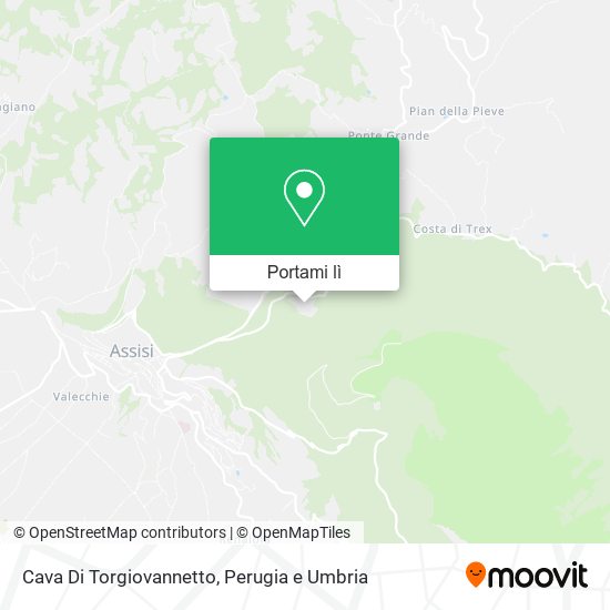 Mappa Cava Di Torgiovannetto