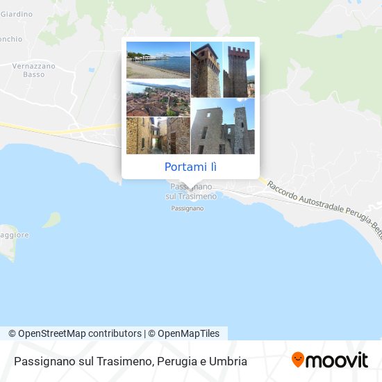 Mappa Passignano sul Trasimeno