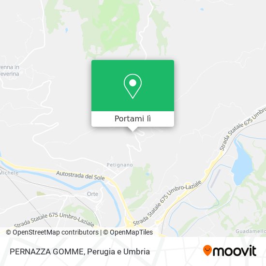 Mappa PERNAZZA GOMME