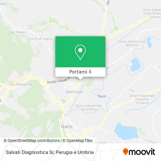 Mappa Salvati Diagnostica Sr
