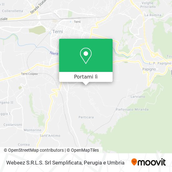 Mappa Webeez S.R.L.S. Srl Semplificata