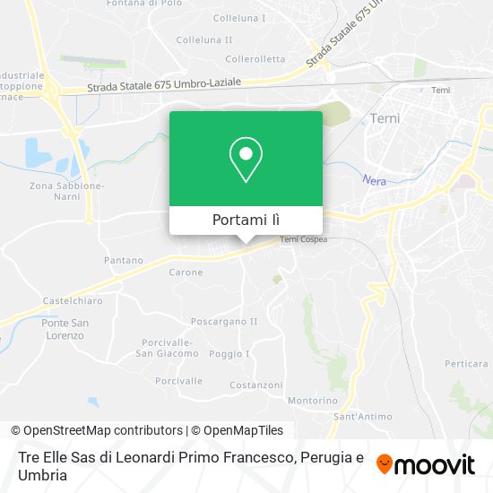Mappa Tre Elle Sas di Leonardi Primo Francesco