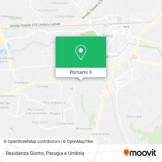 Mappa Residenza Giotto
