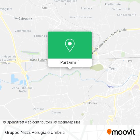 Mappa Gruppo Nizzi