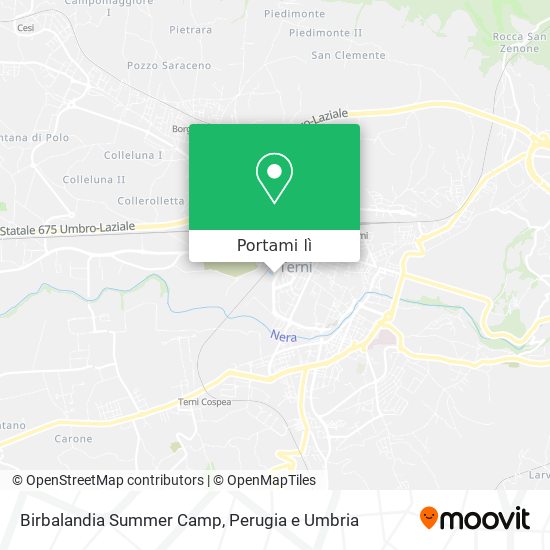 Mappa Birbalandia Summer Camp