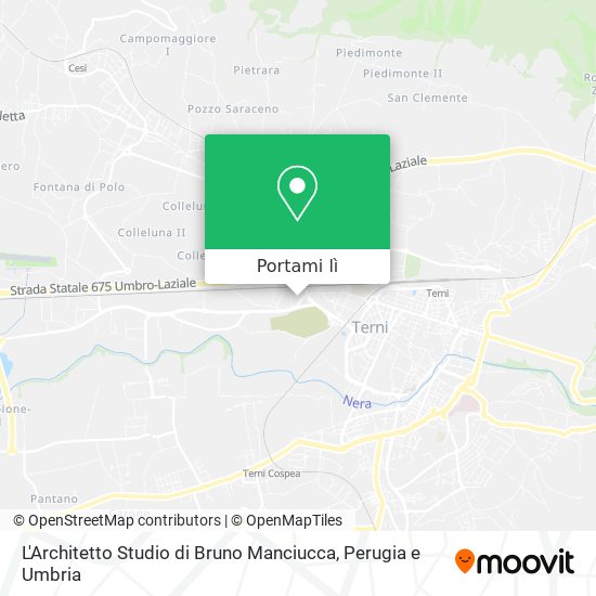 Mappa L'Architetto Studio di Bruno Manciucca