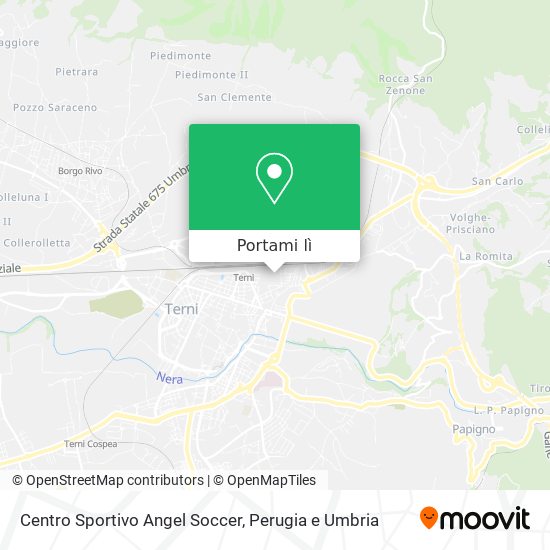 Mappa Centro Sportivo Angel Soccer