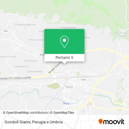 Mappa Gondoli Gianni