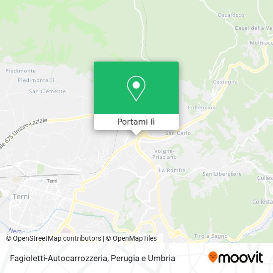 Mappa Fagioletti-Autocarrozzeria