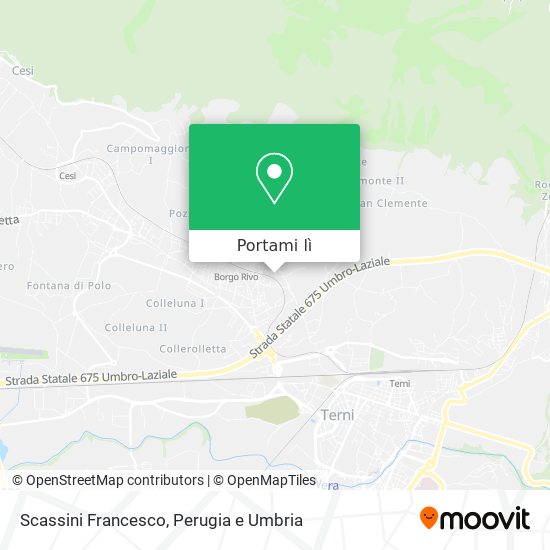 Mappa Scassini Francesco