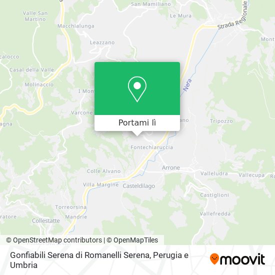 Mappa Gonfiabili Serena di Romanelli Serena