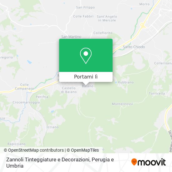 Mappa Zannoli Tinteggiature e Decorazioni