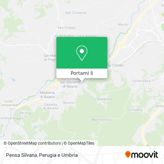 Mappa Pensa Silvana