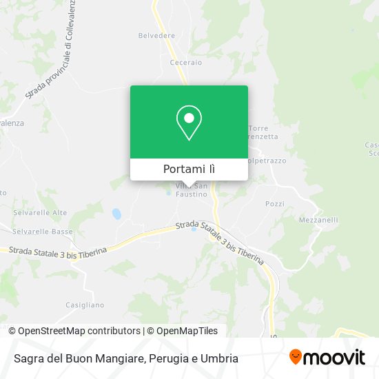 Mappa Sagra del Buon Mangiare
