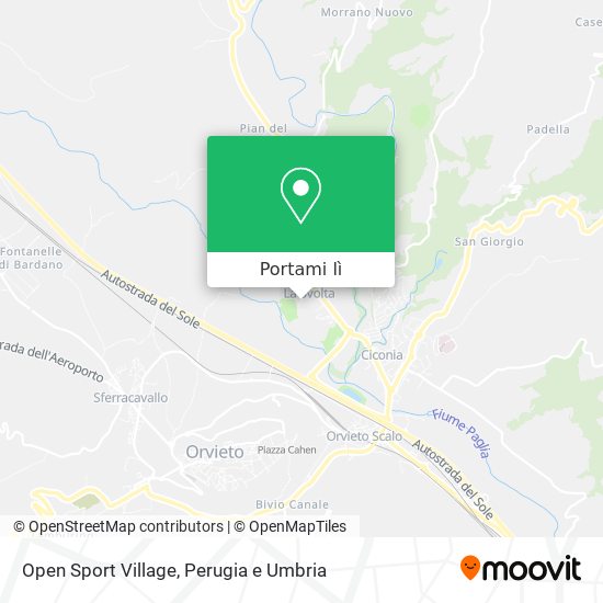 Mappa Open Sport Village