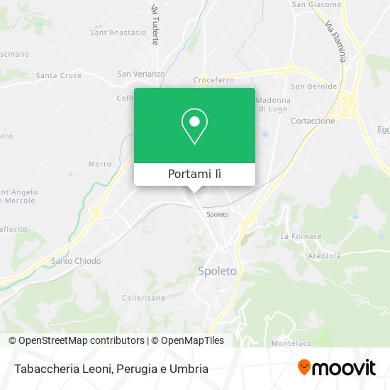 Mappa Tabaccheria Leoni