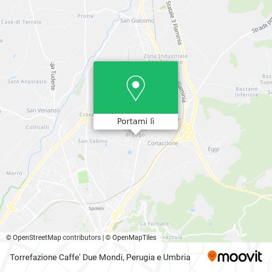 Mappa Torrefazione Caffe' Due Mondi