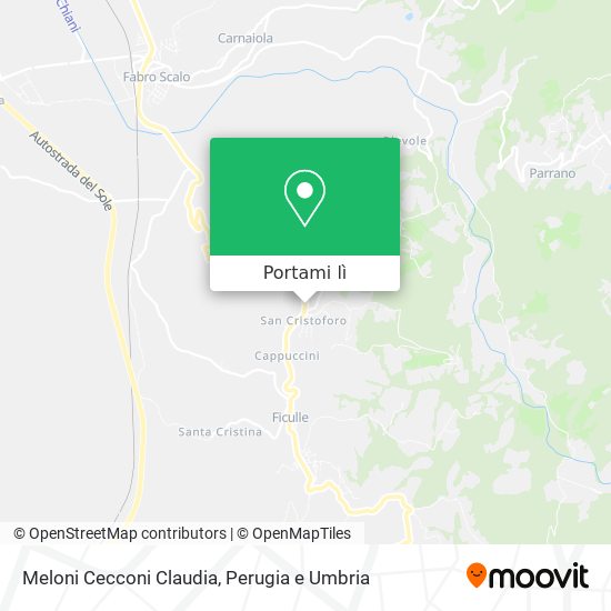 Mappa Meloni Cecconi Claudia