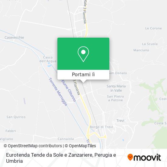 Mappa Eurotenda Tende da Sole e Zanzariere