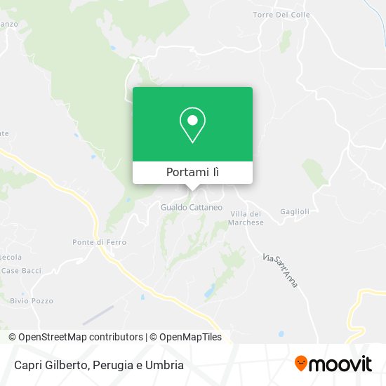 Mappa Capri Gilberto