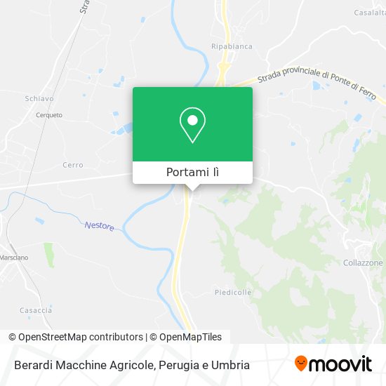 Mappa Berardi Macchine Agricole