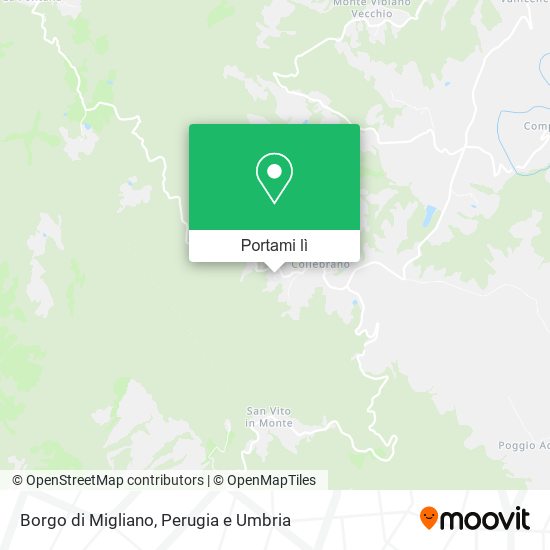 Mappa Borgo di Migliano