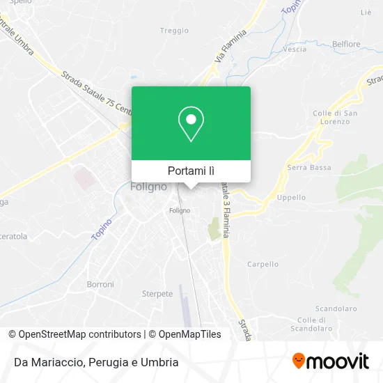 Mappa Da Mariaccio