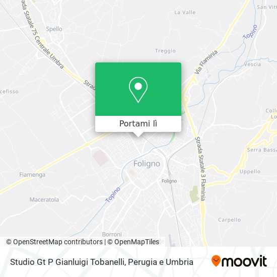 Mappa Studio Gt P Gianluigi Tobanelli