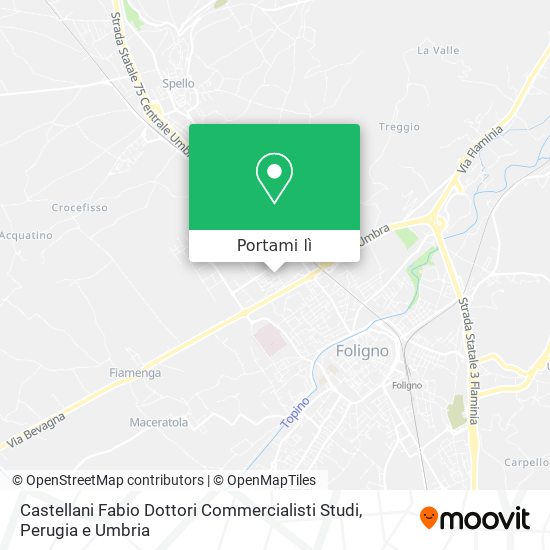 Mappa Castellani Fabio Dottori Commercialisti Studi