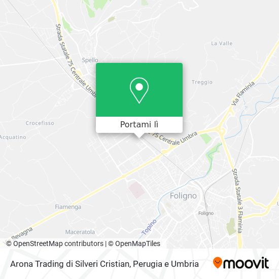 Mappa Arona Trading di Silveri Cristian