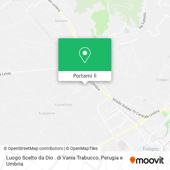 Mappa Luogo Scelto da Dio . di Vania Trabucco