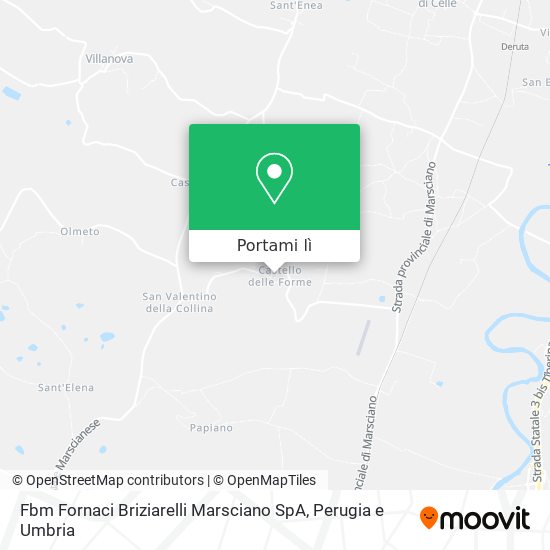 Mappa Fbm Fornaci Briziarelli Marsciano SpA