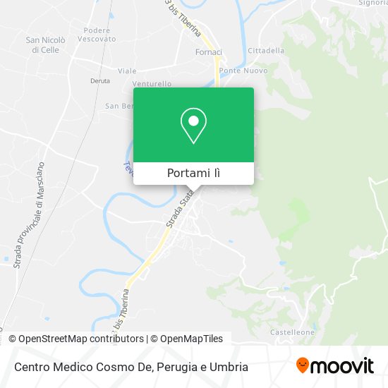 Mappa Centro Medico Cosmo De