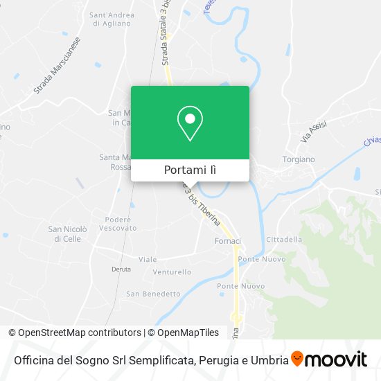 Mappa Officina del Sogno Srl Semplificata