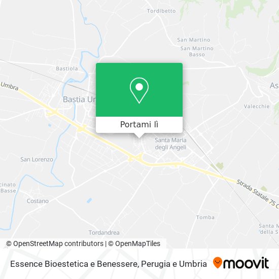 Mappa Essence Bioestetica e Benessere