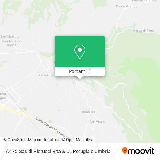 Mappa A475 Sas di Pierucci Rita & C.