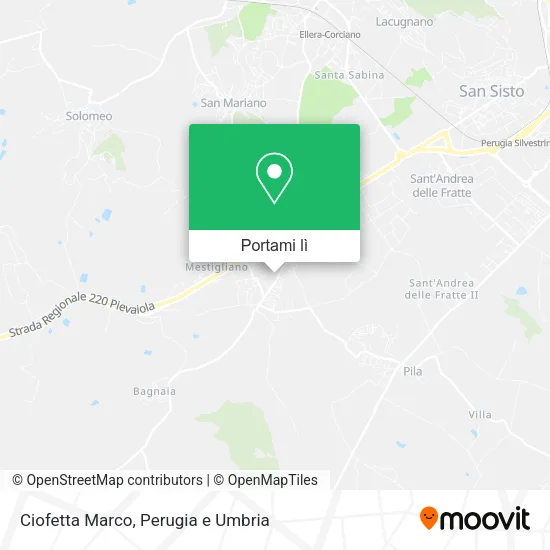 Mappa Ciofetta Marco