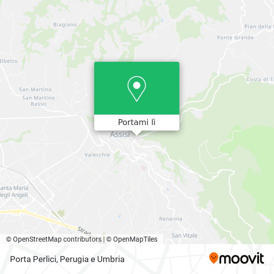 Mappa Porta Perlici