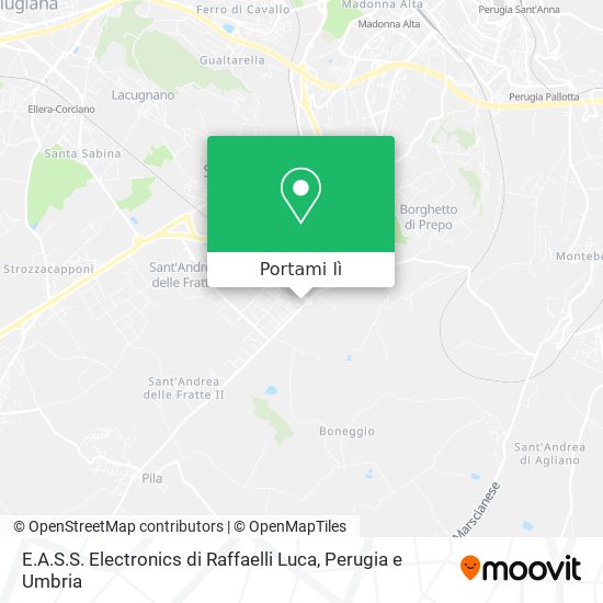 Mappa E.A.S.S. Electronics di Raffaelli Luca