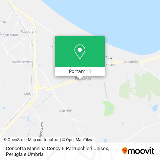 Mappa Concetta Mannina Concy È Parrucchieri Unisex