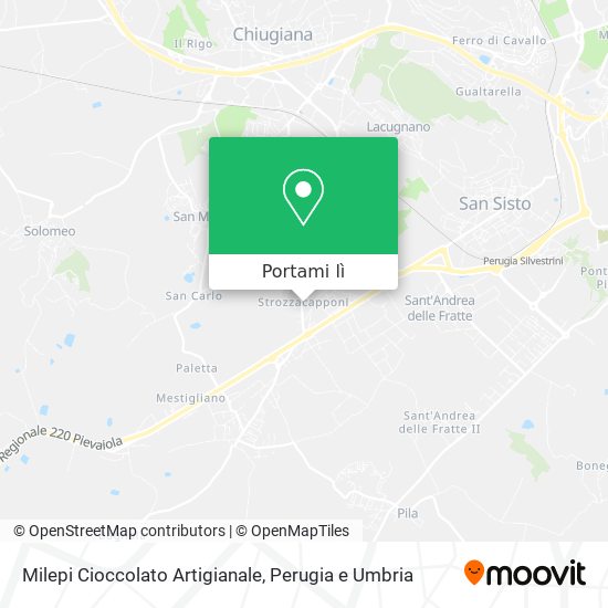 Mappa Milepi Cioccolato Artigianale