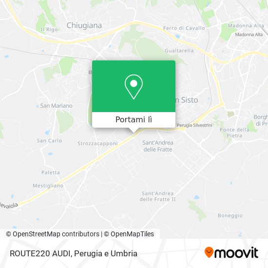 Mappa ROUTE220 AUDI