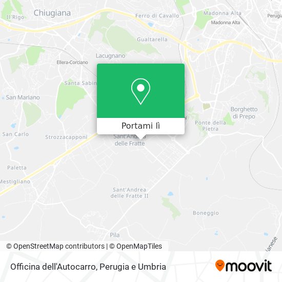 Mappa Officina dell'Autocarro